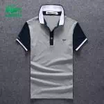 lacoste t-shirt new arrival polo sport color block bleu gris blanc